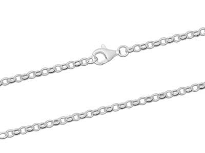 Sterling Silver 2.5mm Belcher Chain