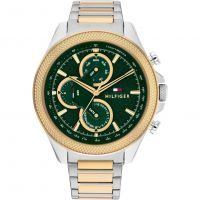 Tommy Hilfiger Clark Men&#39;s Green Dial Watch