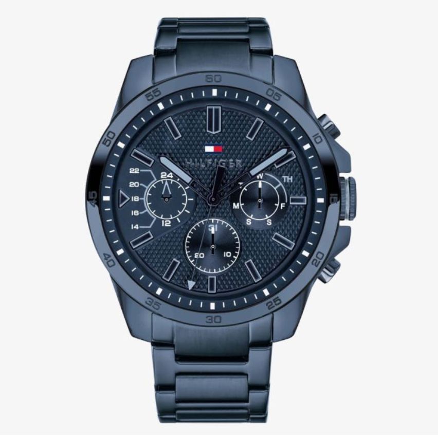 Tommy Hilfiger Decker Men&#39;s Blue Dial Watch