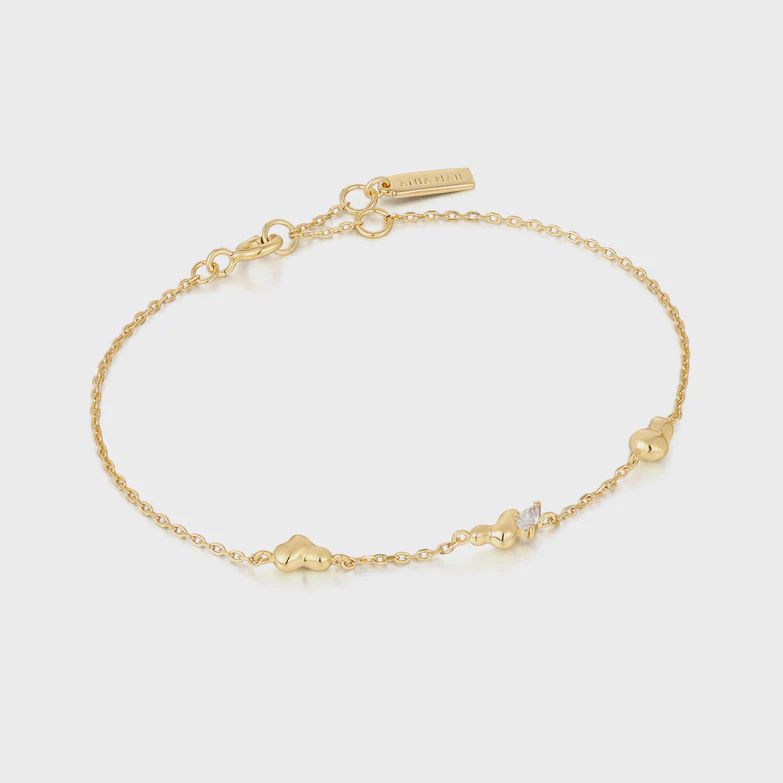 Ania Haie Twisted Wave Chain Bracelet