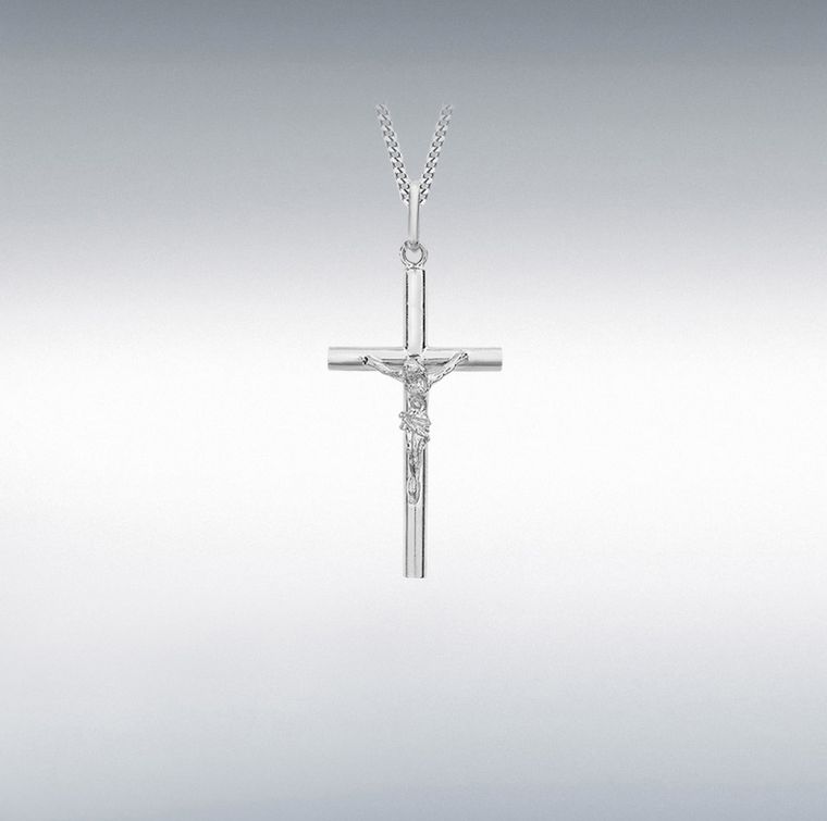 Sterling Silver Crucifix Pendant