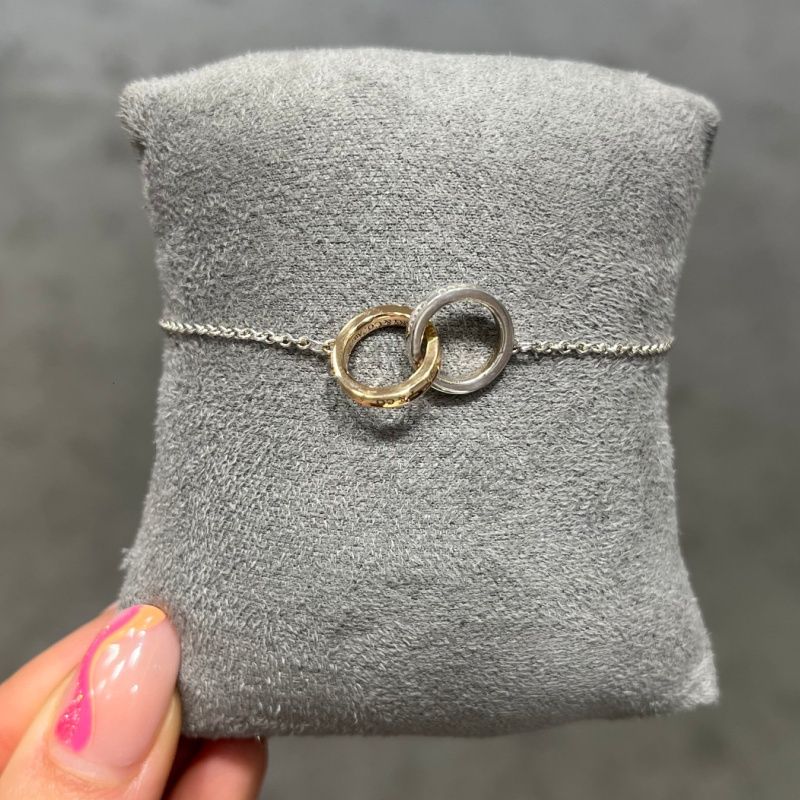 Pre-Owned Tiffany &amp; Co Interlocking Circles Bracelet