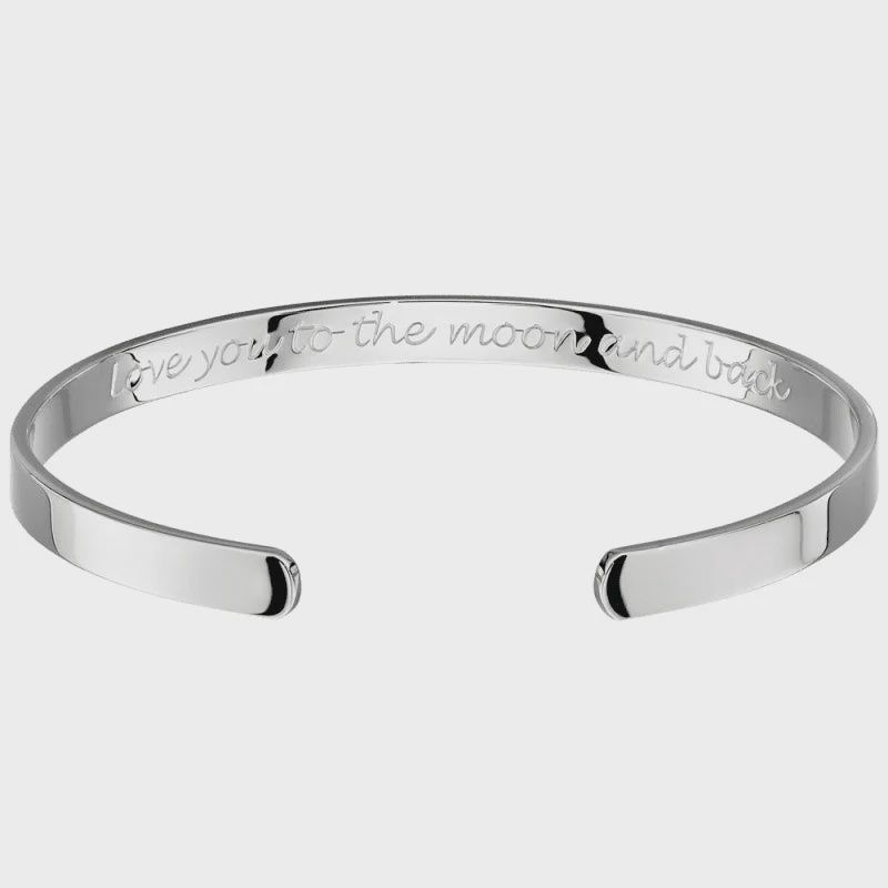 Neoma - Silver Moon &amp; Back Bangle