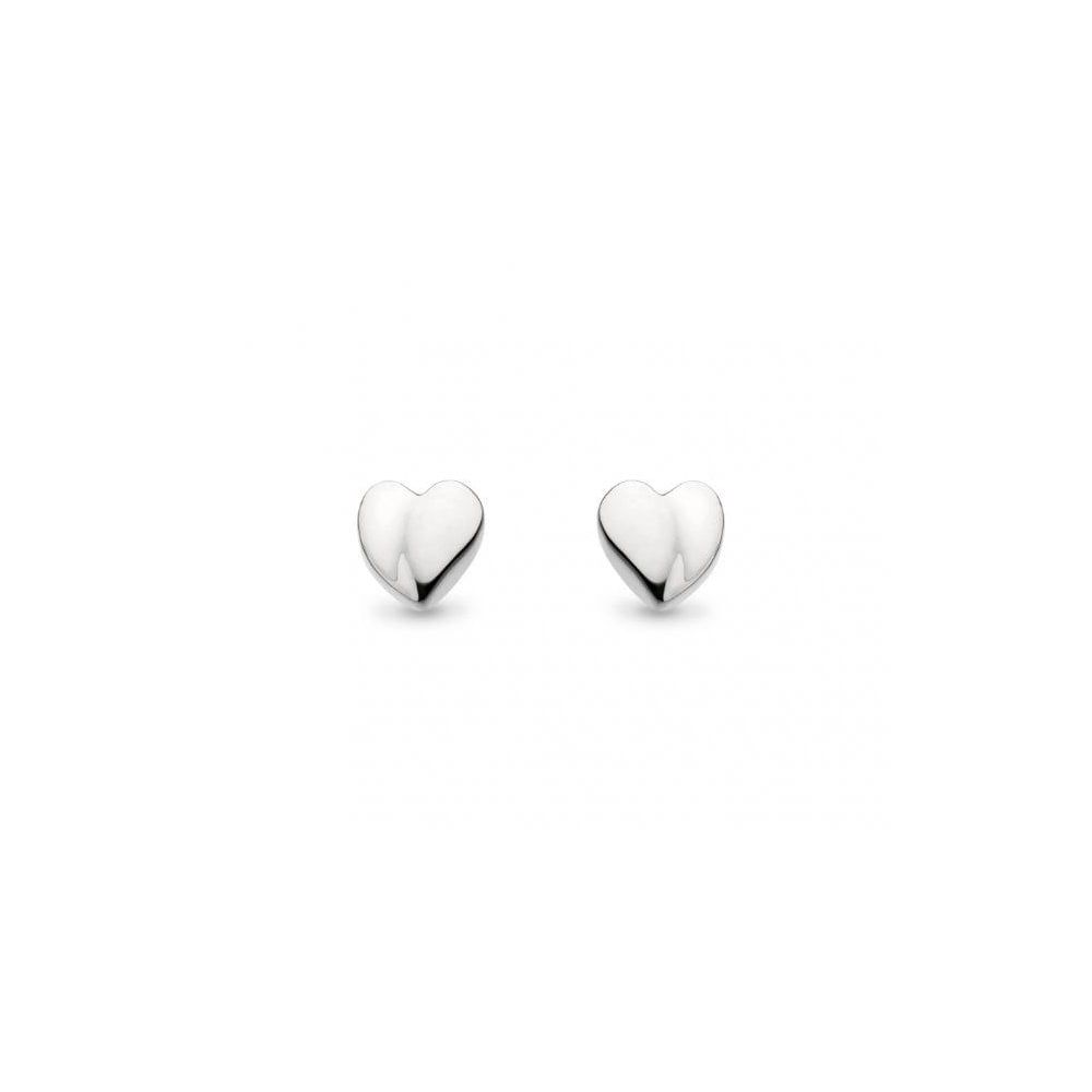 Silver Miniatures Sweet Heart Stud Earrings