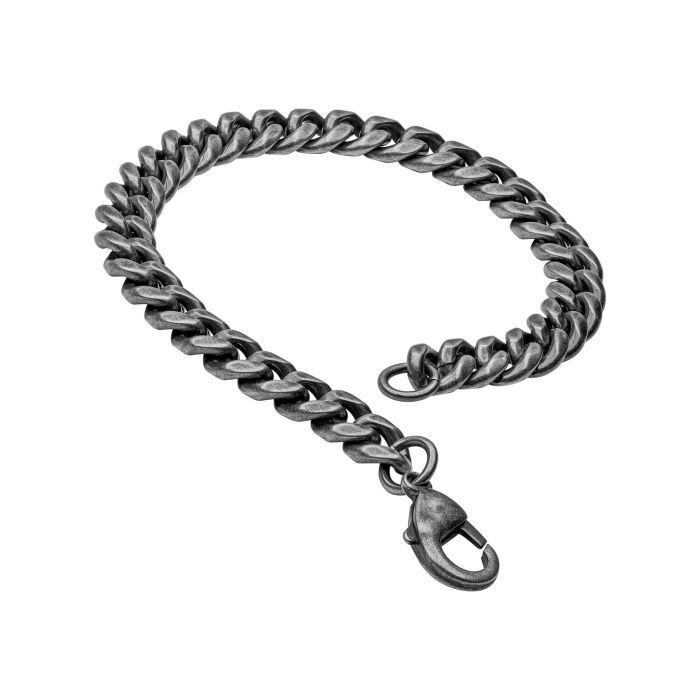 Antique-Plated Stainless Steel Bracelet