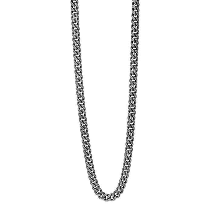 Antique-Plated Stainless Steel Necklace 61cm
