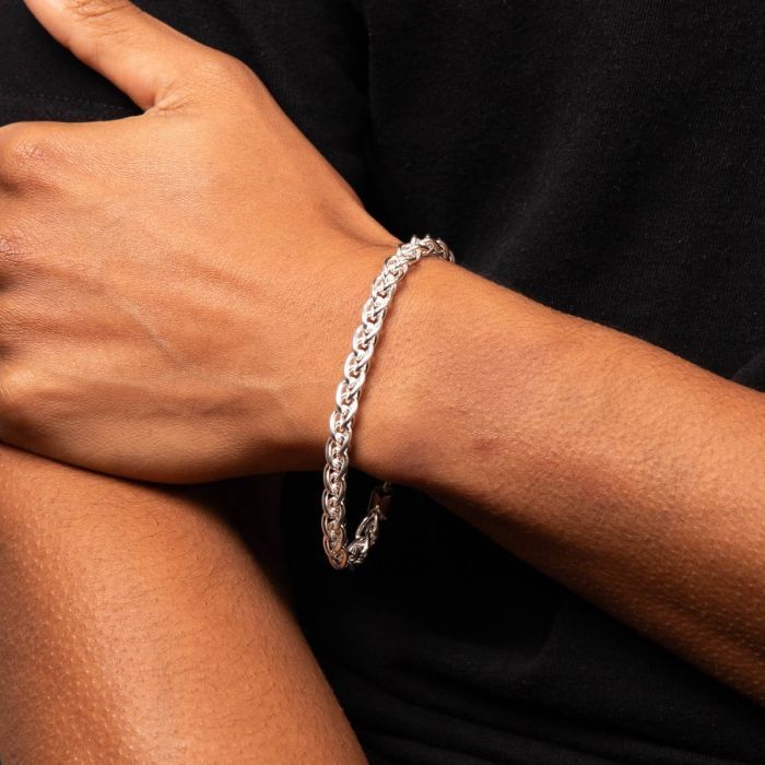 Heavyweight Spiga Link Chain Men's Bracelet