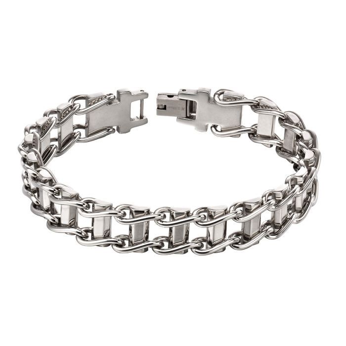 Men&#39;s Stainless Steel Bike Chain Bracelet