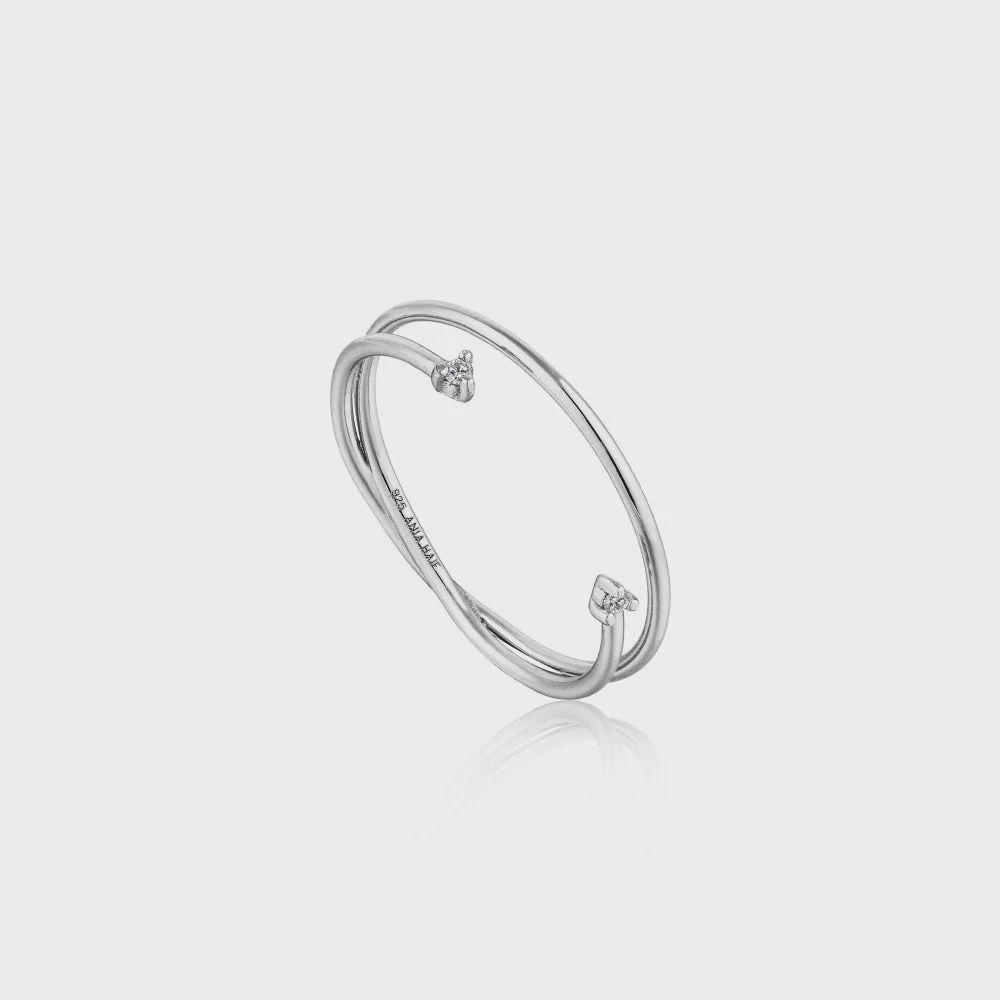 Touch Of Sparkle Wrap Ring