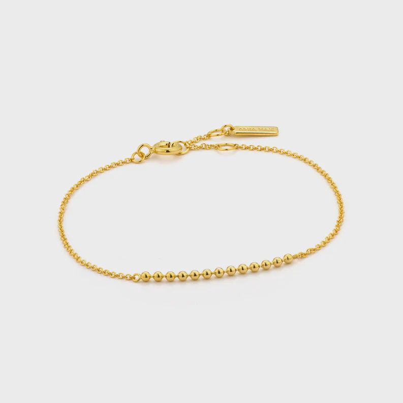 Silver Gold Plated Modern Multiple Balls Bracelet