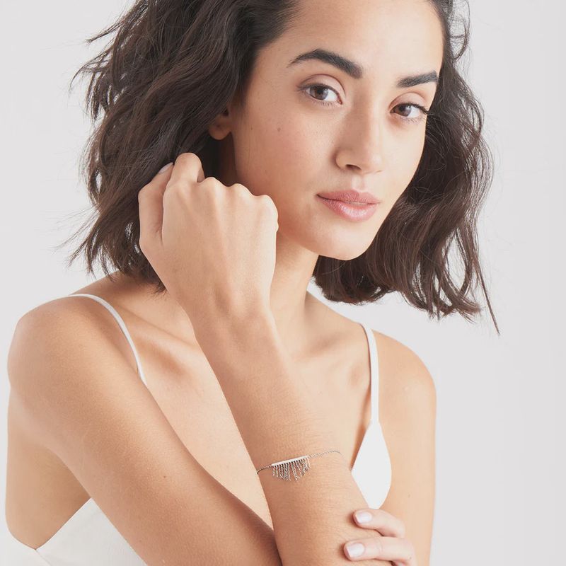 Fringe Fall Chain Bracelet