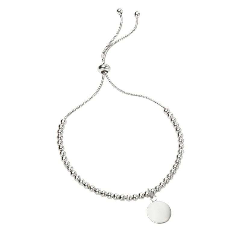 Ball Toggle Disc Charm Bracelet
