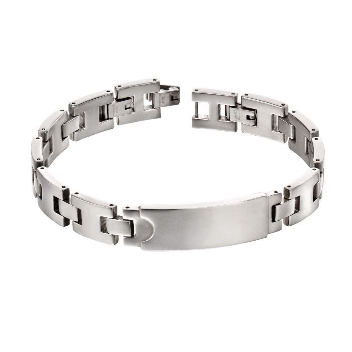 Stainless Steel ID Bar Bracelet