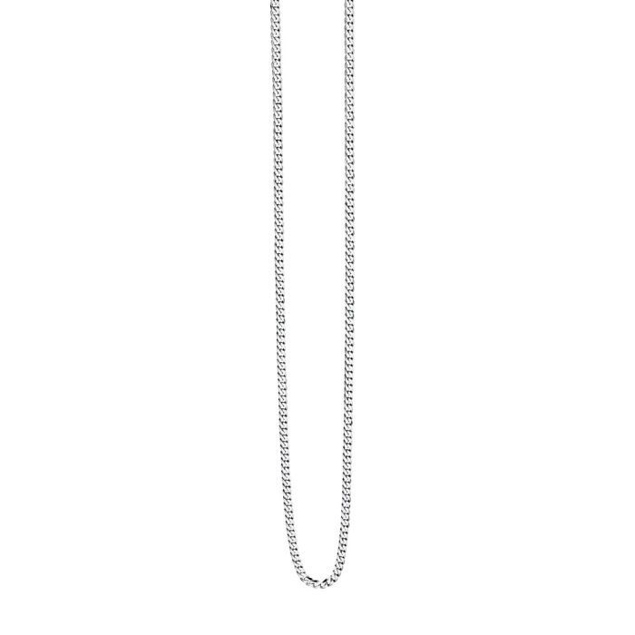 Stainless Steel Curb Chain Necklace