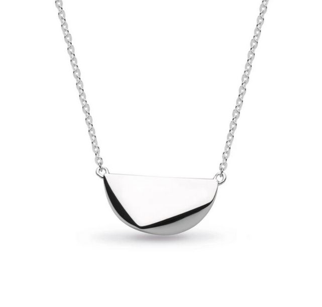 Silver Coast Rokk Tag Edge Necklace