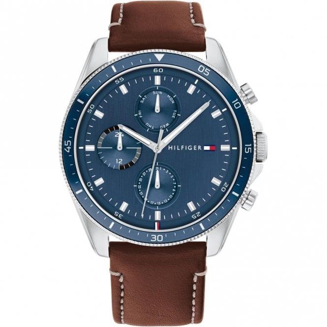 Tommy Hilfiger Parker Men&#39;s Brown Strap Watch