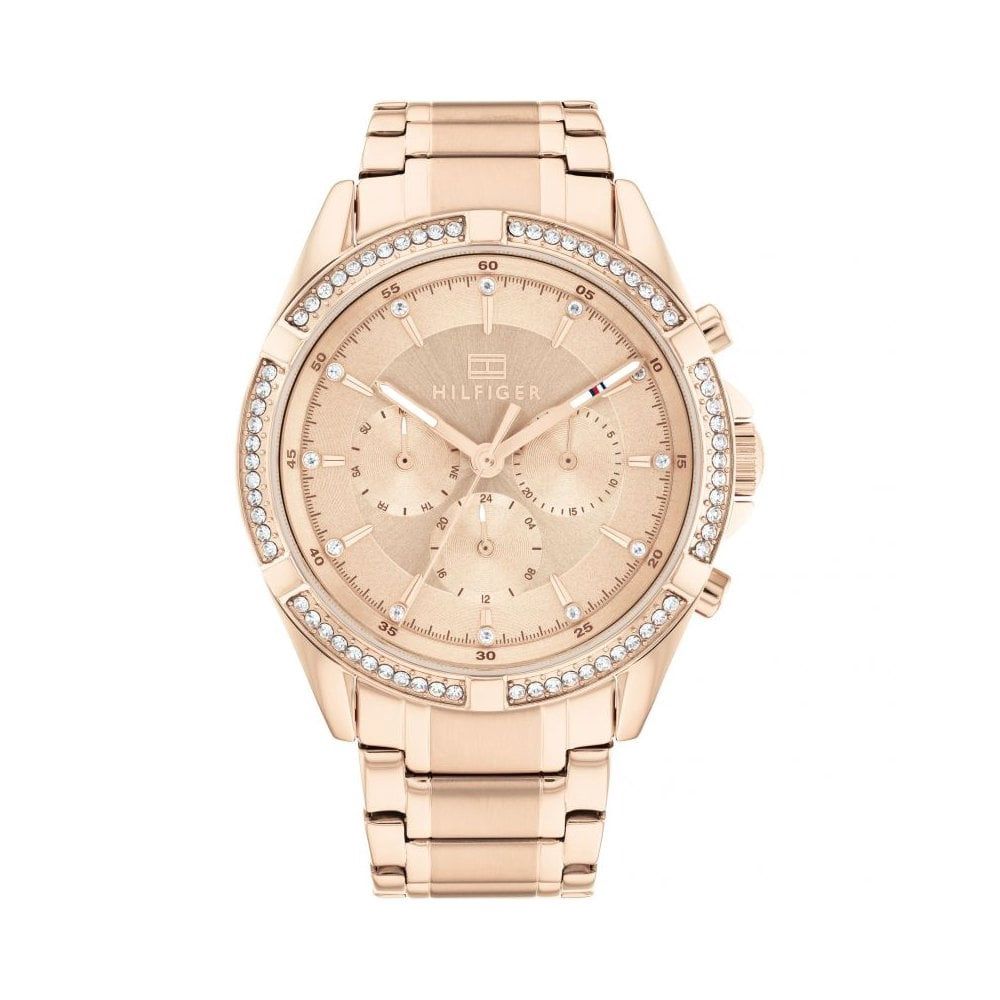 Tommy Hilfiger Kenzie Gold Plated Ladies Watch