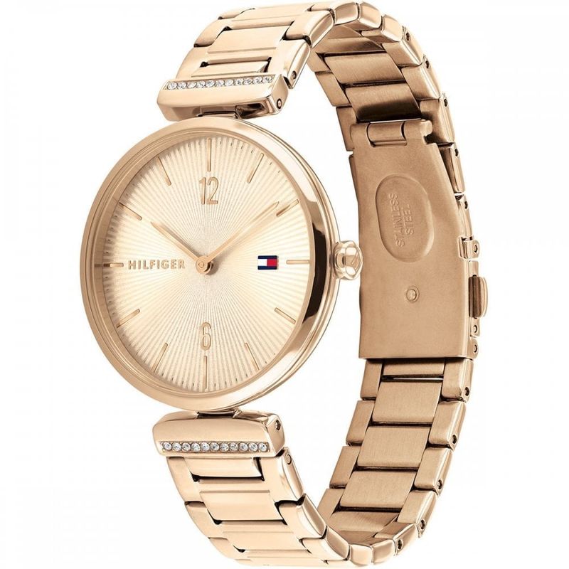 Tommy Hilfiger Aria Ladies Carnation Gold Watch