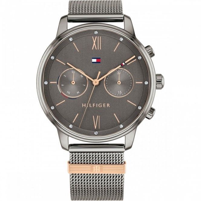 Tommy Hilfiger Blake Ladies Grey Steel Watch