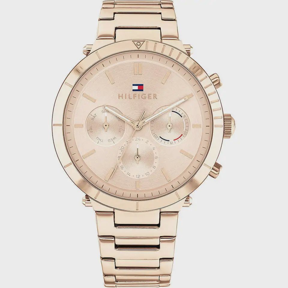 Tommy Hilfiger Emery Gold Plated Steel Watch