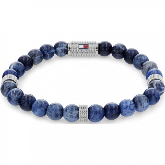Tommy Hilfiger Mens Sodalite Bracelet