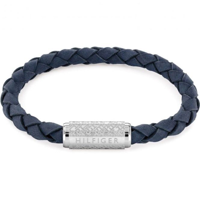 Tommy Hilfiger Navy Braided Bracelet