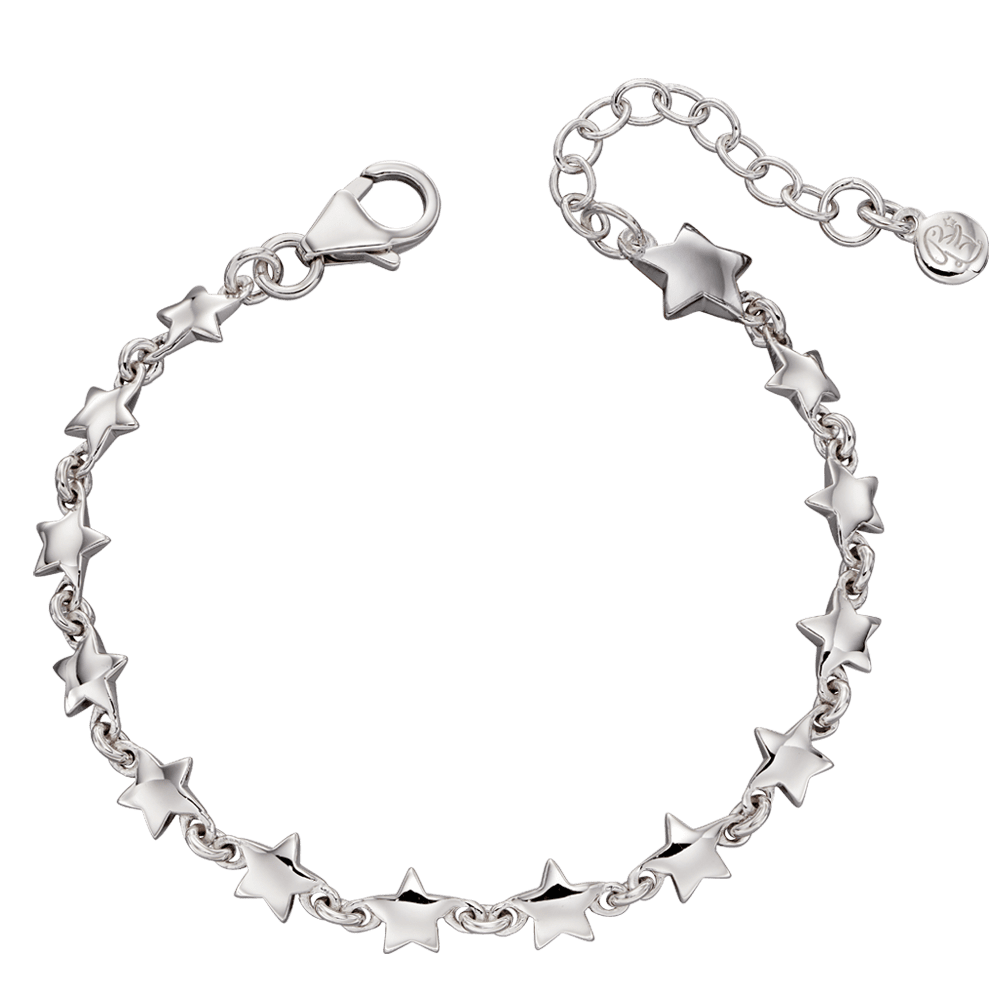 Ariana – Silver Multi Star bracelet