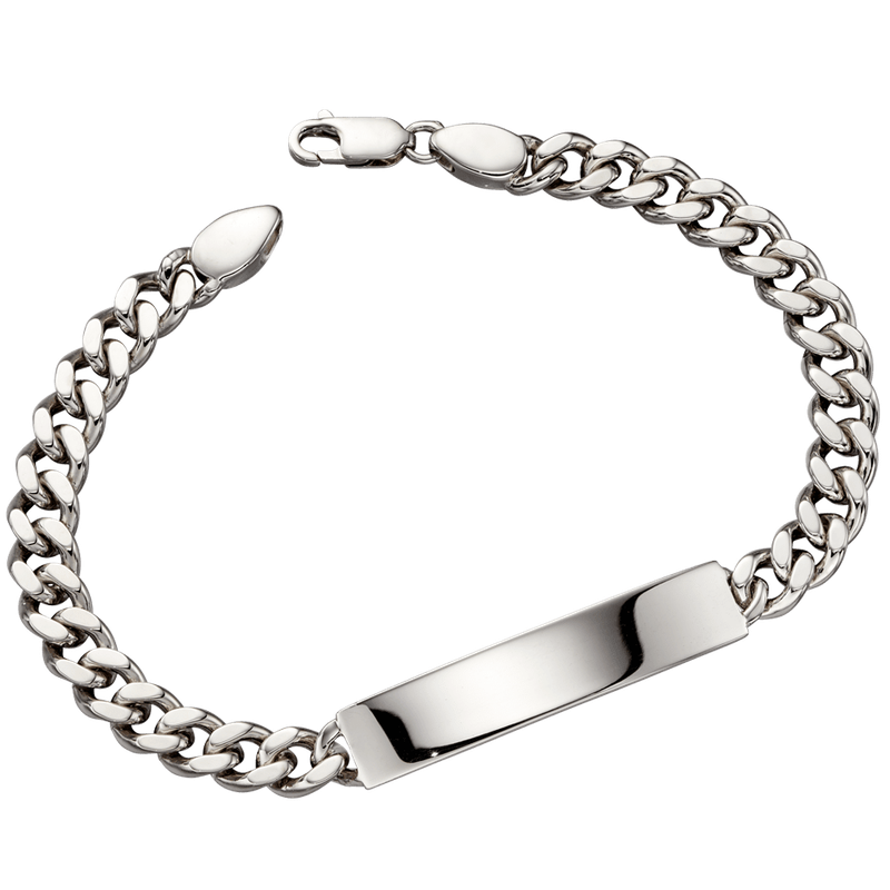 Cameron – Silver Mens ID bracelet Cameron – Silver Mens ID bracelet