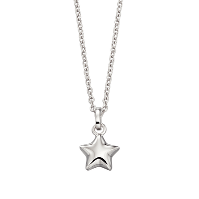 Eva Little Silver Star Necklace