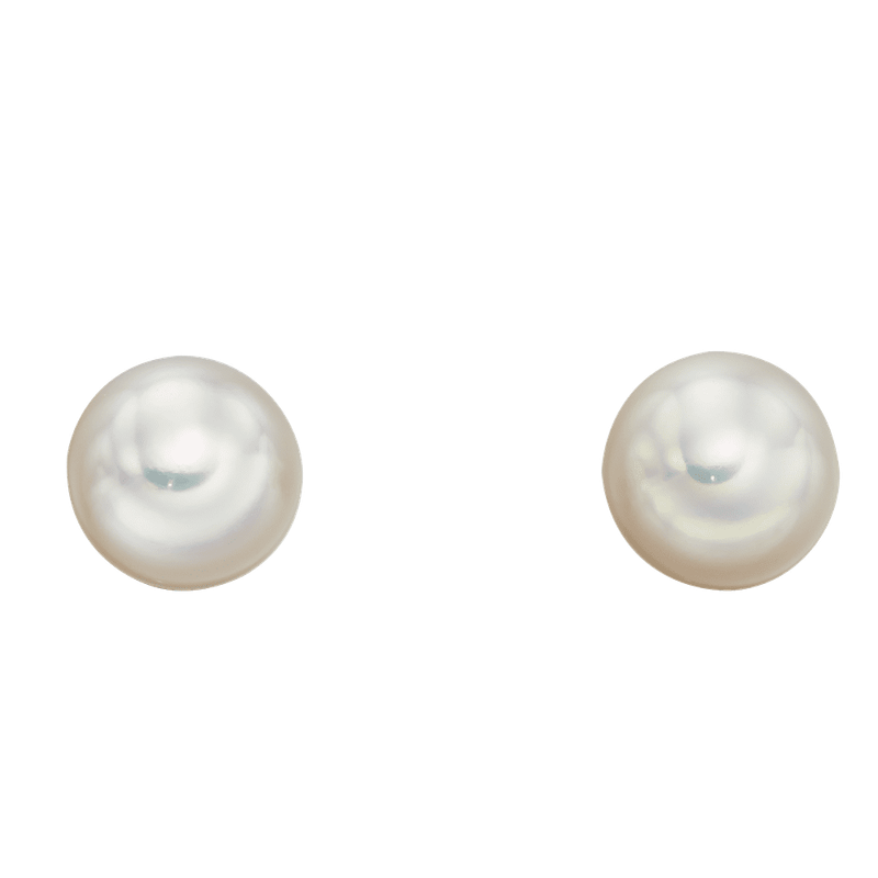 Evie – Silver Pearl Earrings