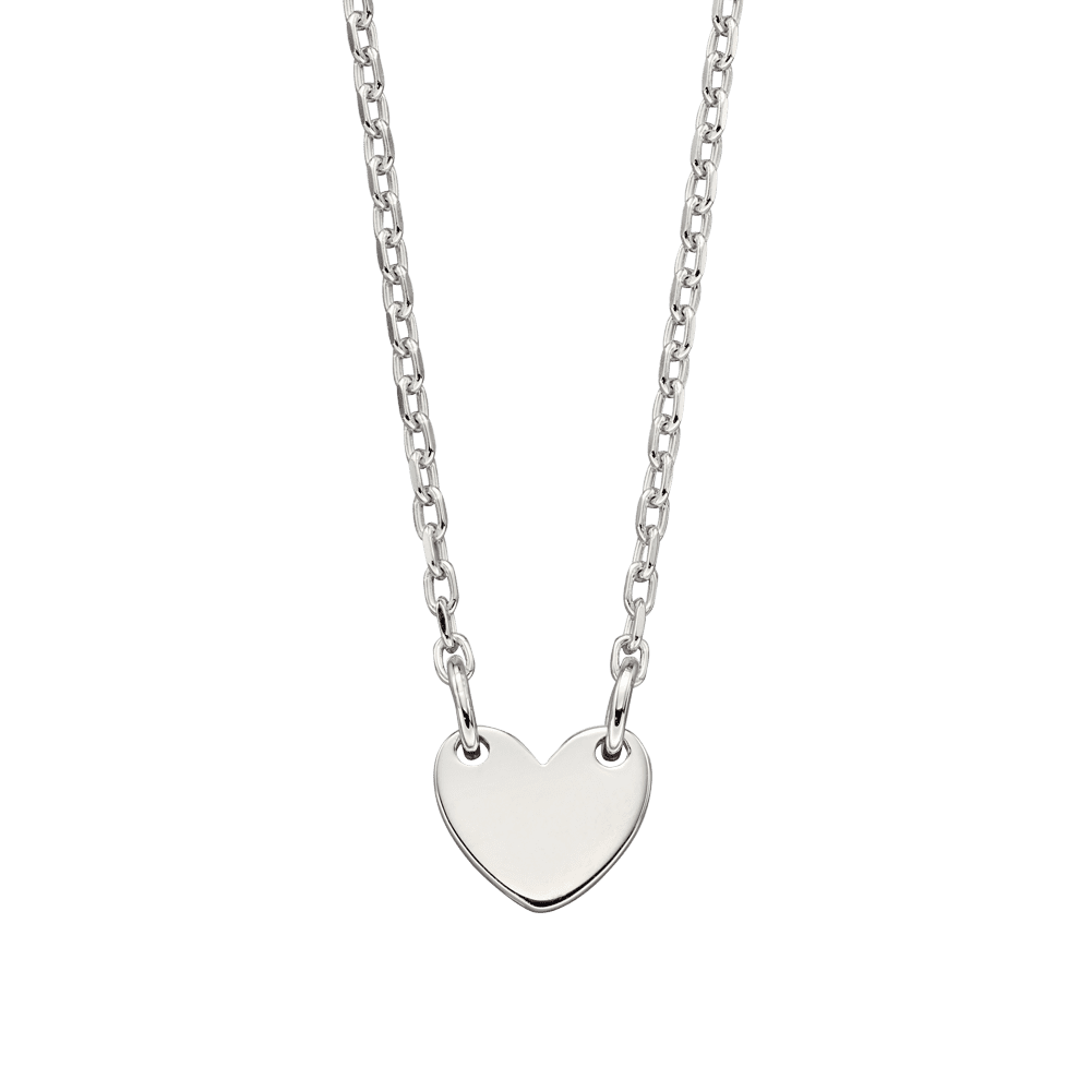 Lexi – Silver Heart Necklace
