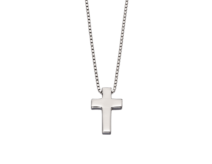 Thom - Boys Silver Cross Necklace