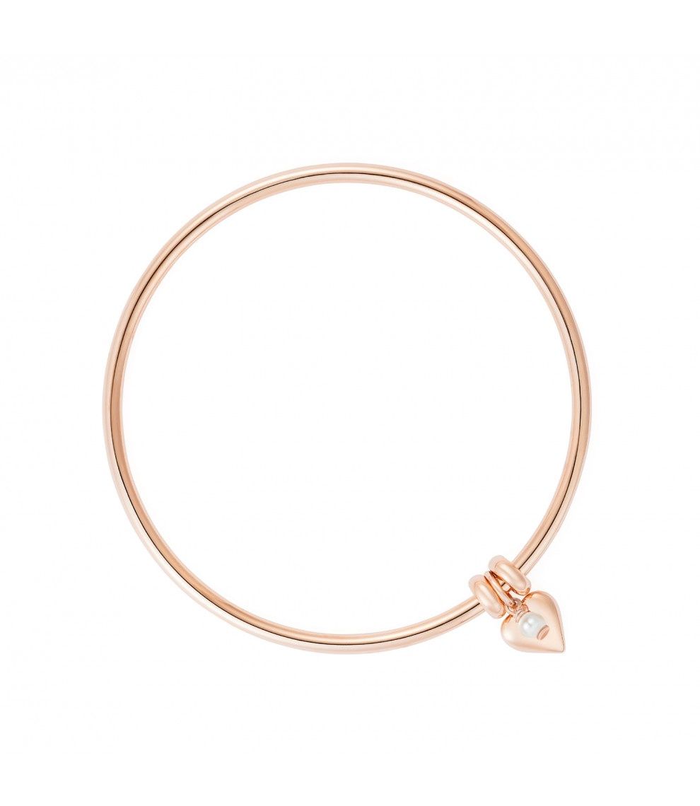 Silver Rose Gold Plated Signature Pearl Bracelet