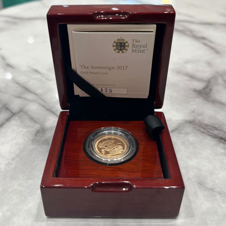 Pre-Owned Proof 2017 Gold Sovereign
