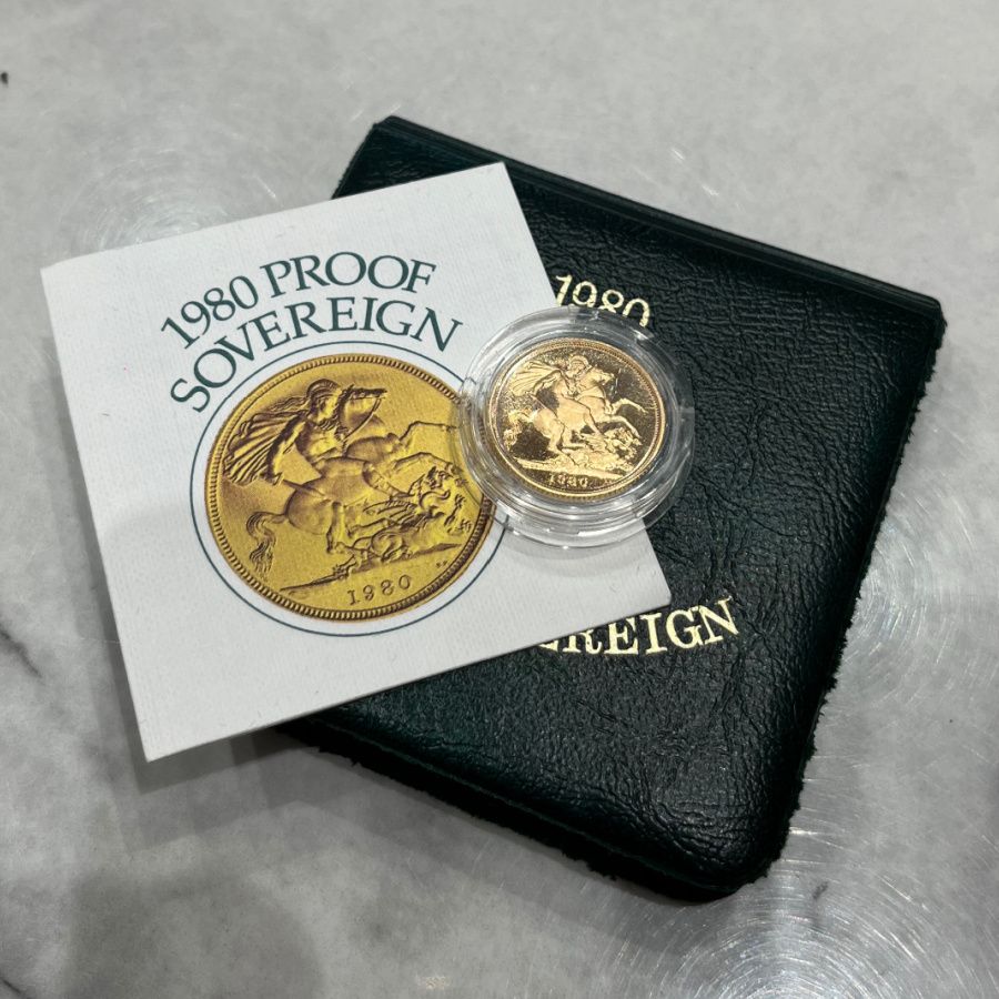 Pre-Owned Proof 1980 Gold Sovereign