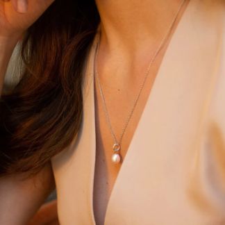 Sterling Silver Unita Organic Pearl Pendant