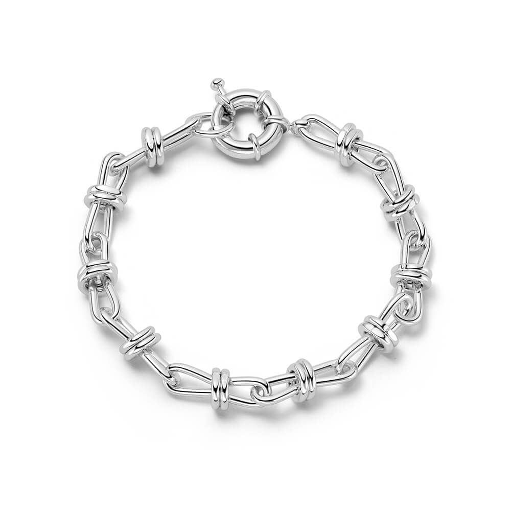 Polly Sayer Knot Chain Bracelet