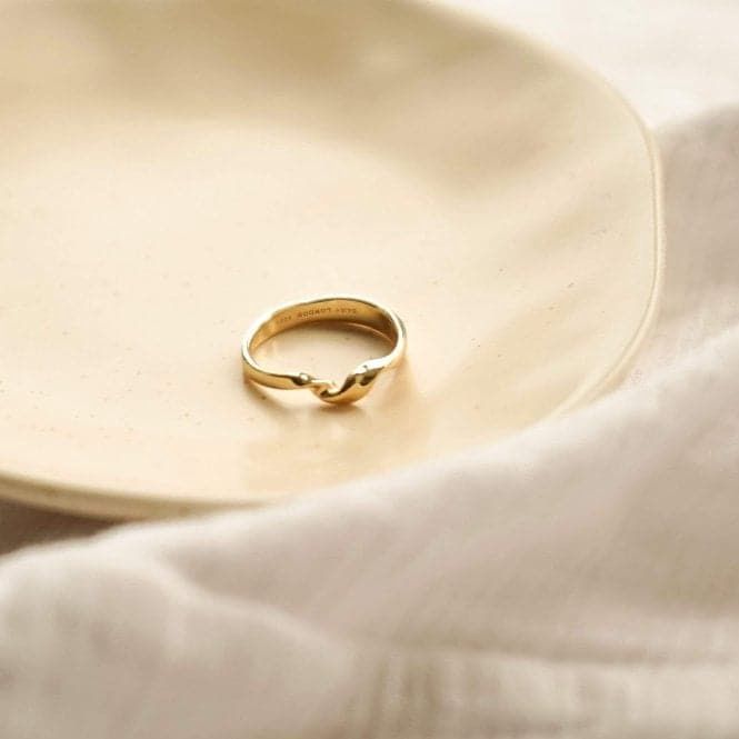Silver Gold Plated Estée Lalonde Flow Ring
