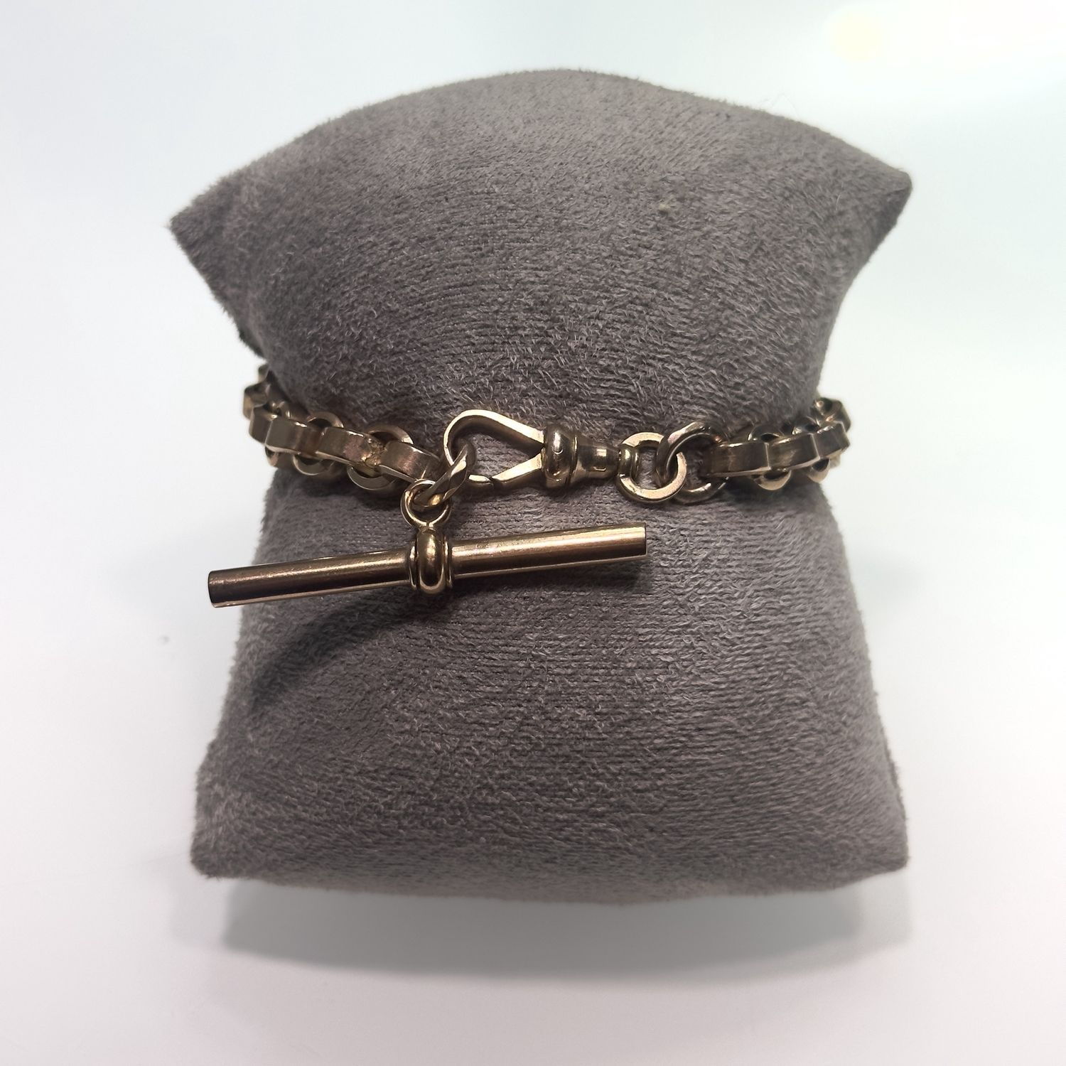 Pre-Owned 9ct  Vintage T-Bar Belcher Bracelet