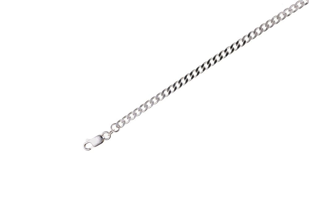 Sterling Silver Curb Chain 22&quot;