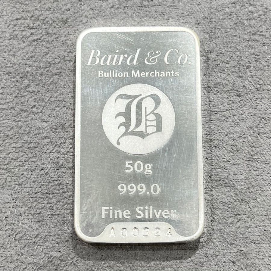 Pre-Owned 50g Silver Bar
