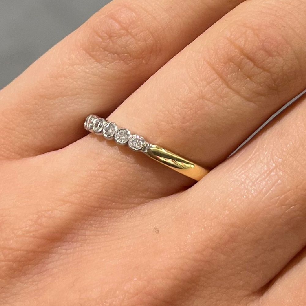 Pre-Owned 18ct Yellow Gold 0.26ct Diamond Eternity Ring