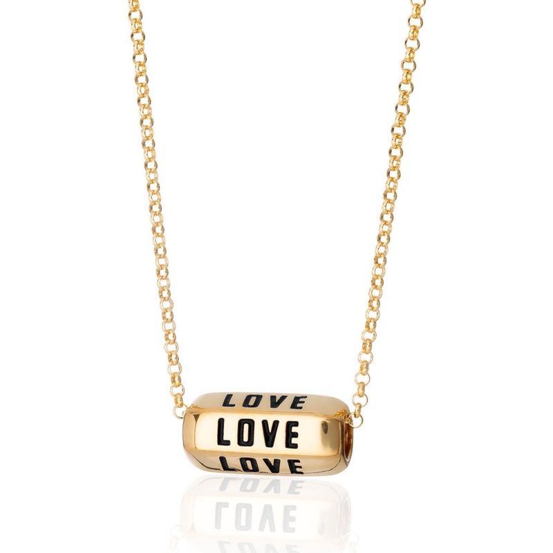 Love Is All Around Necklace (Black)