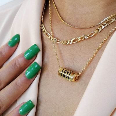 Love Is All Around Necklace (Black)