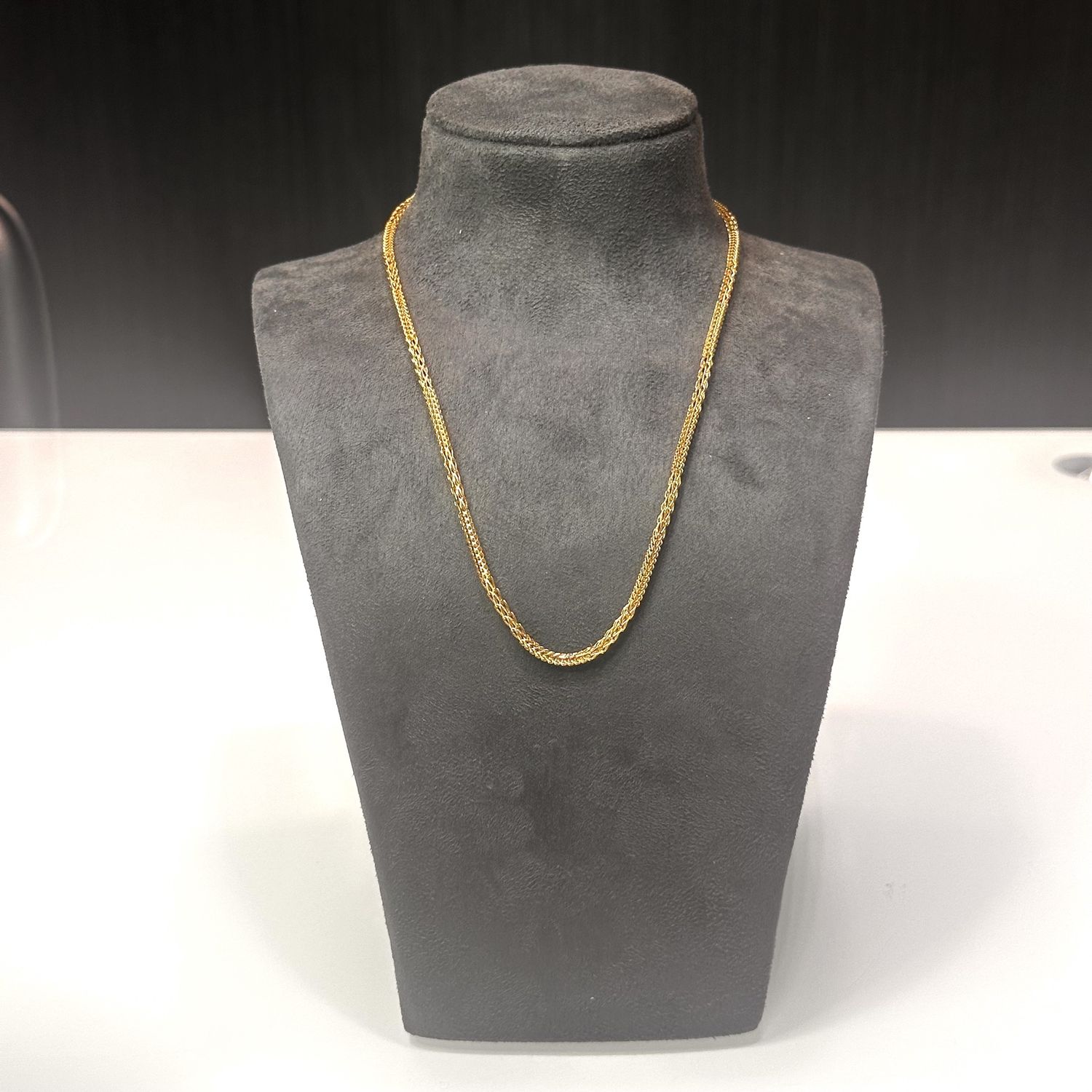 Pre-Owned 18ct Yellow Gold Fancy Link Chain 16&quot;