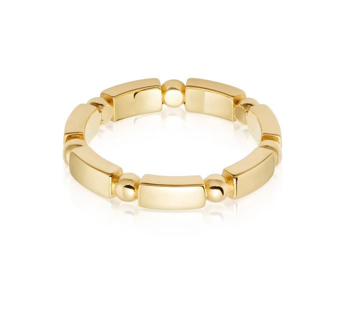 Ball and Bar Chunky Ring