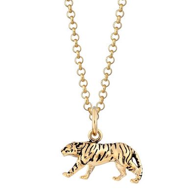 Gold Tiger Necklace
