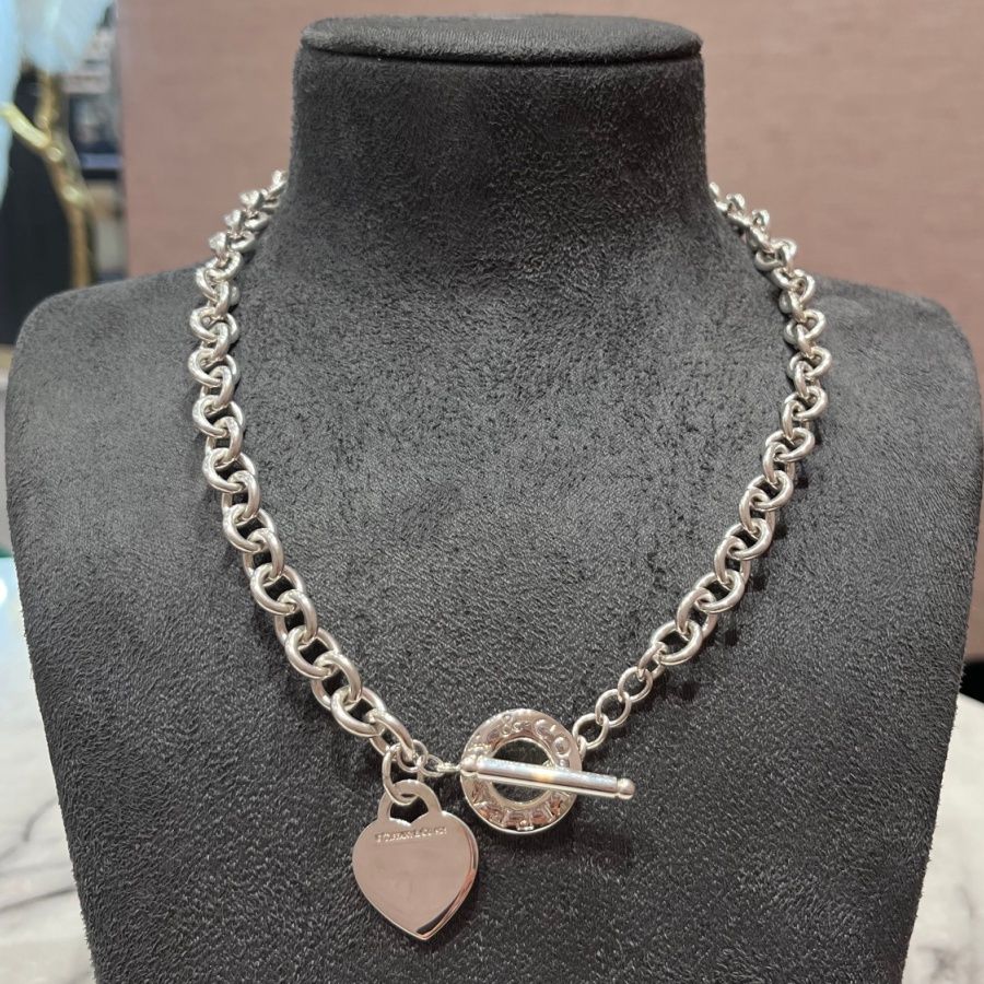 Pre-Owned Tiffany &amp; Co Return to Tiffany 20” T-Bar Necklace