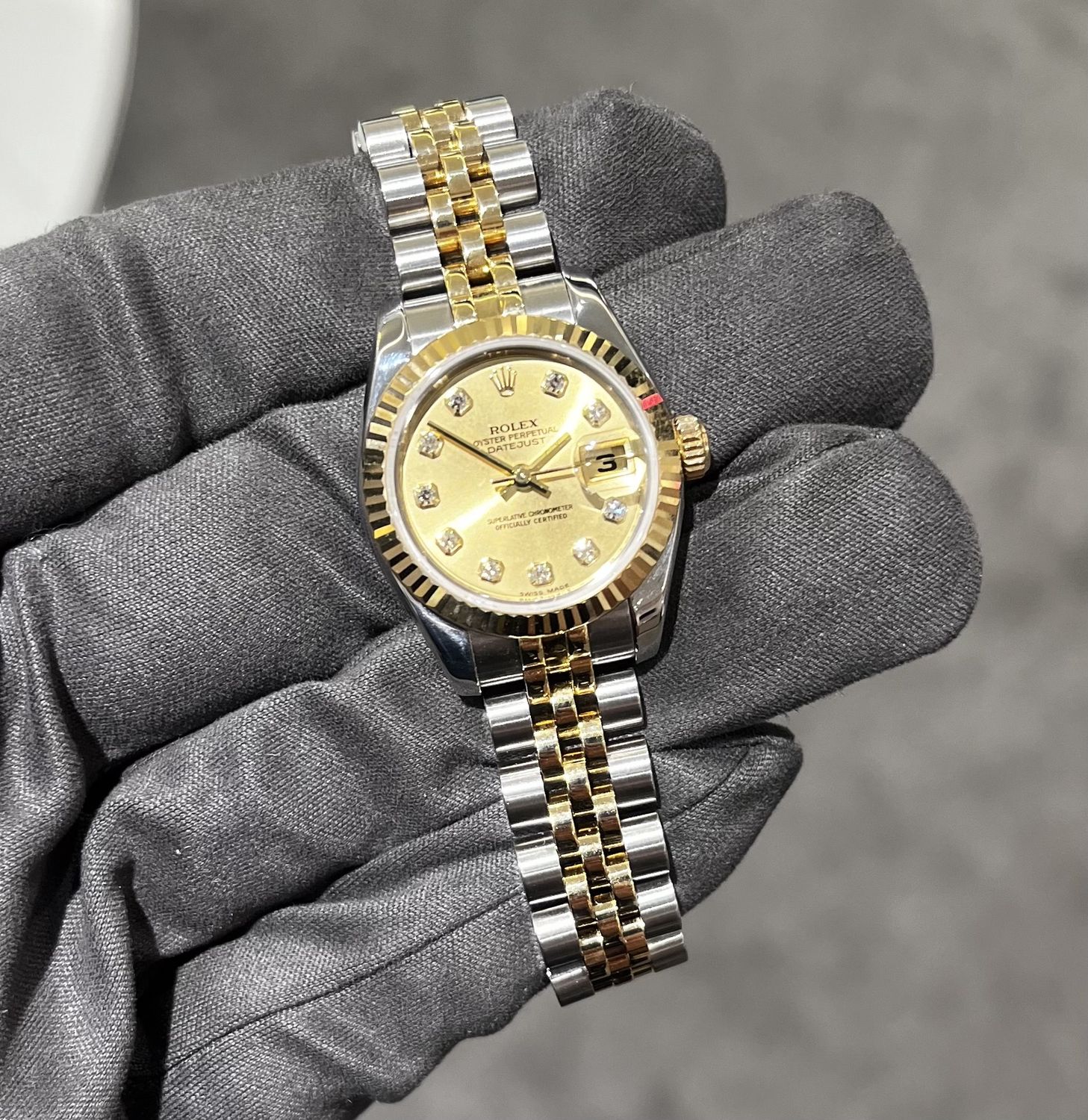 Pre-Owned Rolex Datejust 26mm Steel &amp; Gold 179173
