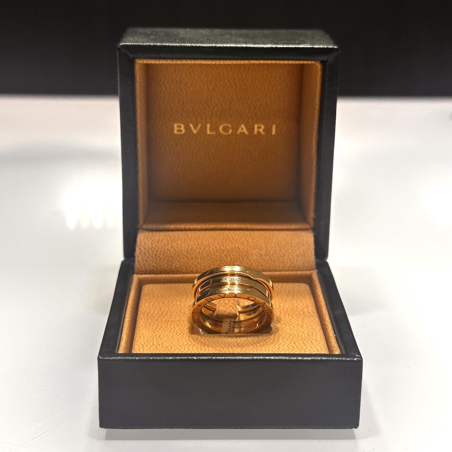 Pre-Owned 18ct Yellow Gold Bvlgari B.Zero Four Band Ring